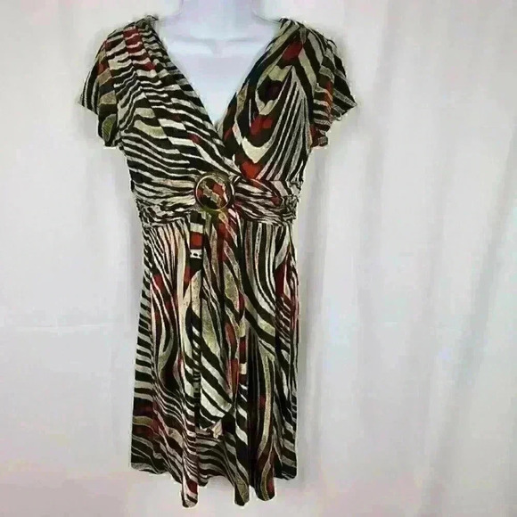 Studio I Petite Dress Women’s Size PS Mult… - Picture 4 of 10